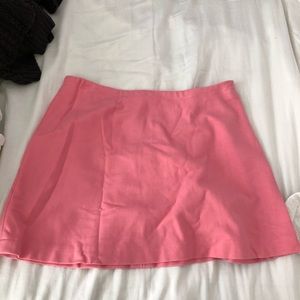 Homemade Pink A-Line mini Skirt w Zipper